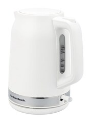 Hamilton Beach White Ella Breakfast Kettle and Toaster Set - Image 5 of 6