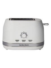 Hamilton Beach White Ella Breakfast Kettle and Toaster Set - Image 6 of 6