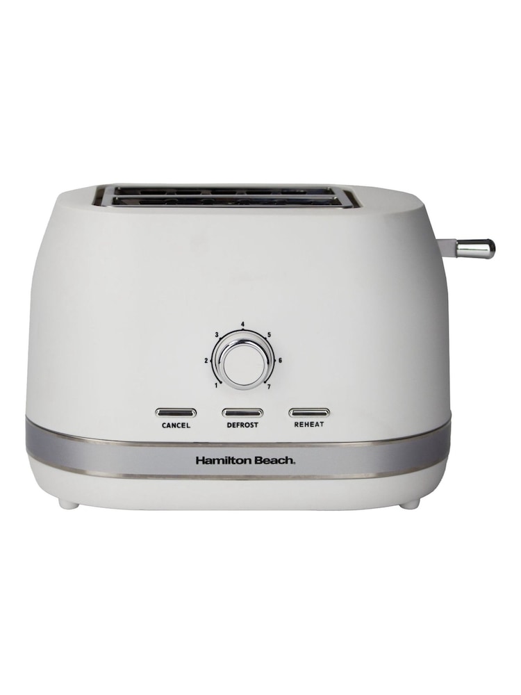Hamilton Beach White Ella Breakfast Kettle and Toaster Set - Image 6 of 6