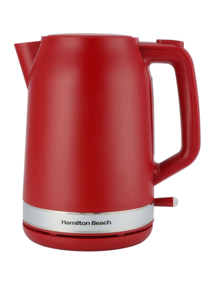 Hamilton Beach 1.7L Kettle & 2 Slot Toaster Set - Ella Collection - Black - Groceries