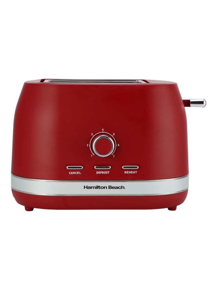Hamilton Beach Red Ella Breakfast Kettle and Toaster Set - Image 6 of 6
