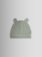 JoJo Maman Bébé Green 3-Pack Bear Hat - Image 6 of 9
