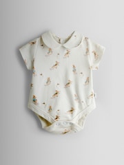 Conjunto de peto y body de tela de queso JoJo Maman Bébé - Imagen 2 de 8