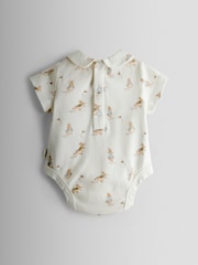 Conjunto de peto y body de tela de queso JoJo Maman Bébé - Imagen 3 de 8