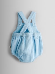 Conjunto de peto y body de tela de queso JoJo Maman Bébé - Imagen 5 de 8