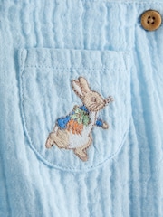 Conjunto de peto y body de tela de queso JoJo Maman Bébé - Imagen 8 de 8