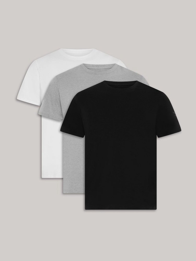 Ted Baker Black Crew Neck T-Shirts 3 Pack - Image 1 of 1