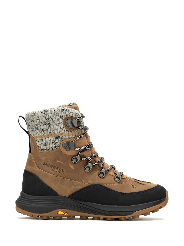 Merrell Brown Siren 4 Thermo Mid Zip Hiking Boots - Image 1 of 4 Merrell Brown Siren 4 Thermo Mid Zip Hiking Boots - Image 1 of 4