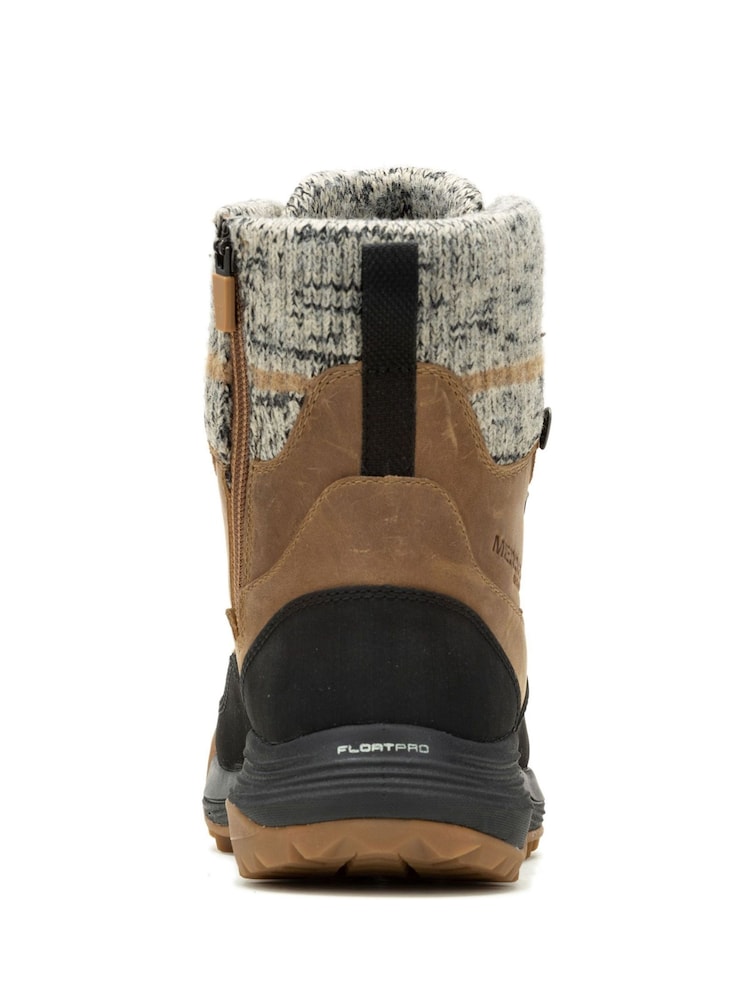 Merrell Brown Siren 4 Thermo Mid Zip Hiking Boots - Image 4 of 4