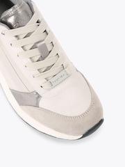Cinza - Carvela Carvela Statement Zip Runner Trainers - Imagem 4 de 4