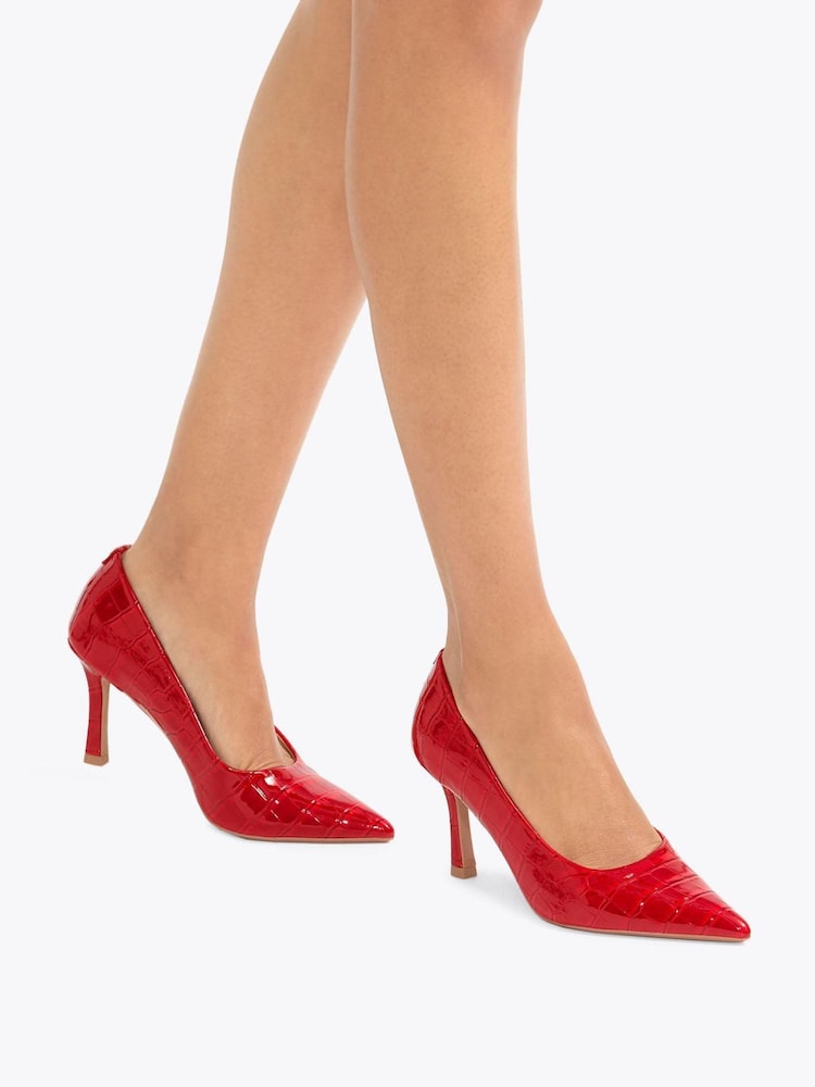 Vermelho - Sapatos Carvela Court - Imagem 1 de 5
