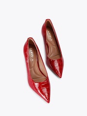 Vermelho - Sapatos Carvela Court - Imagem 3 de 5