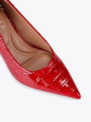 Vermelho - Sapatos Carvela Court - Imagem 4 de 5