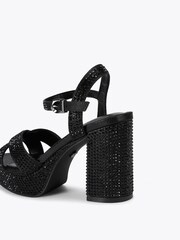 Carvela Black Carvela Sonata Platform Sandals - Image 3 of 4