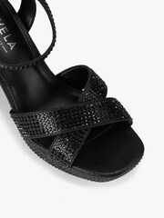 Carvela Black Carvela Sonata Platform Sandals - Image 4 of 4
