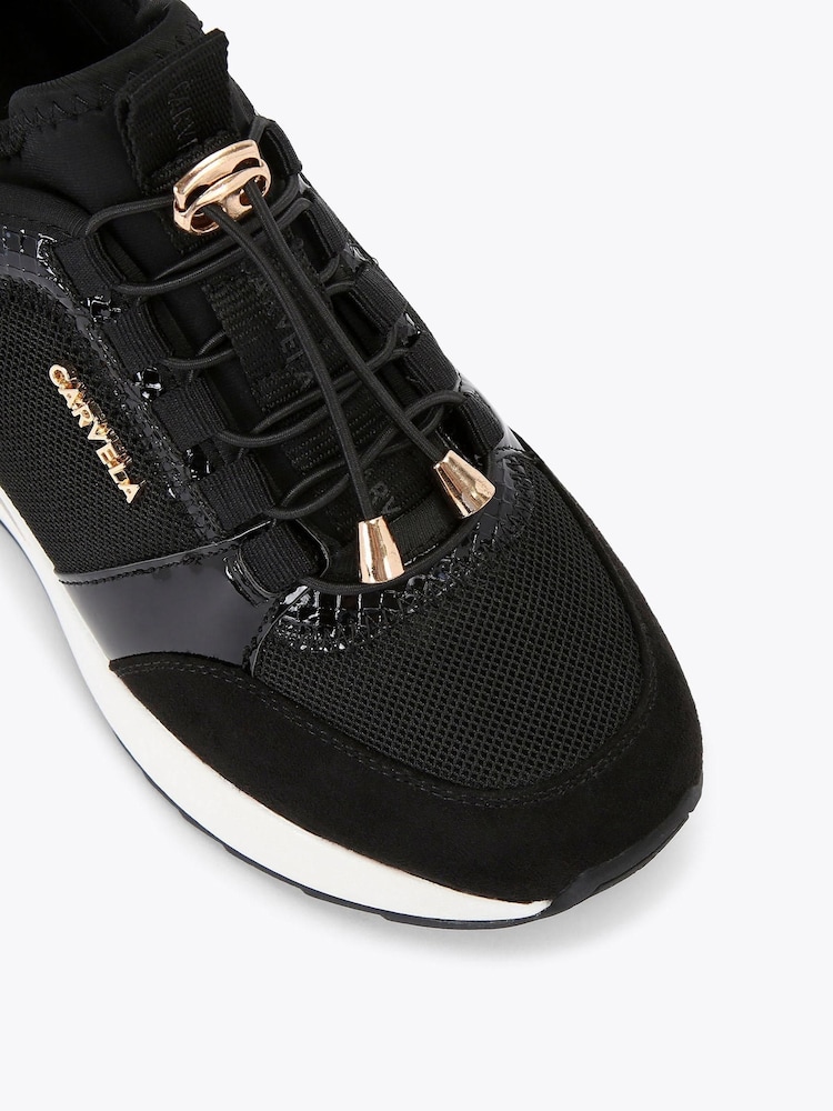 Carvela Black Rise Swift Trainers - Image 5 of 5 Carvela Black Rise Swift Trainers - Image 5 of 5