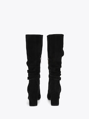 Carvela Black Slouch Knee Boots - Image 4 of 5