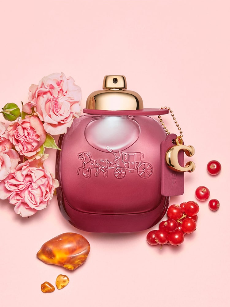 COACH Wild Rose 50ml Eau de Parfum & Travel Spray 7.5ml Gift Set - Image 2 of 4 COACH Wild Rose 50ml Eau de Parfum & Travel Spray 7.5ml Gift Set - Image 2 of 4