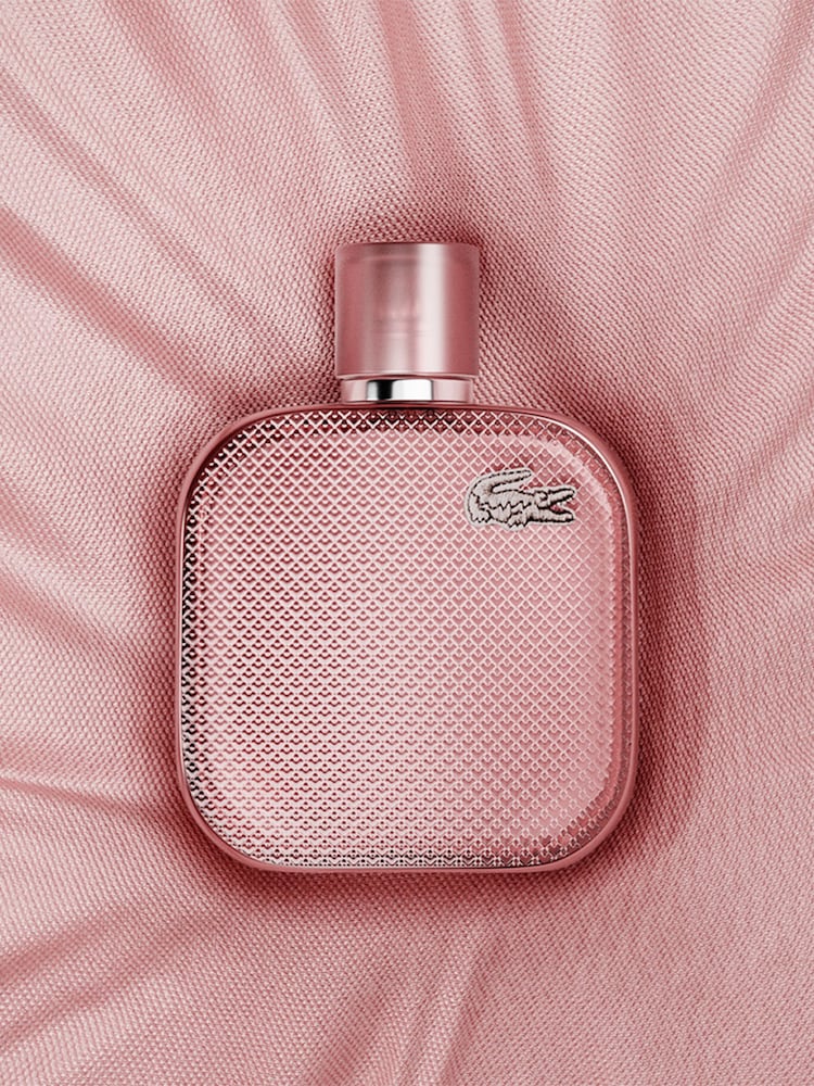 Lacoste L1212 Silver Rose Eau de Parfum 50ml & Travel Spray 7.5ml Gift Set - Image 2 of 4 Lacoste L1212 Silver Rose Eau de Parfum 50ml & Travel Spray 7.5ml Gift Set - Image 2 of 4