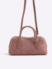 River Island Pink Curved Bowler Bag - Image 3 of 5