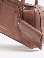 River Island Pink Curved Bowler Bag - Image 5 of 5
