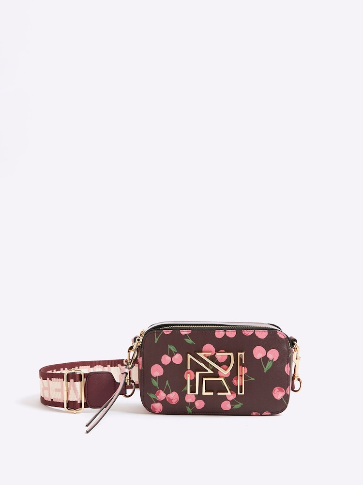River Island Cherry Camera Cross-Body Bag - Imagen 1 de 6