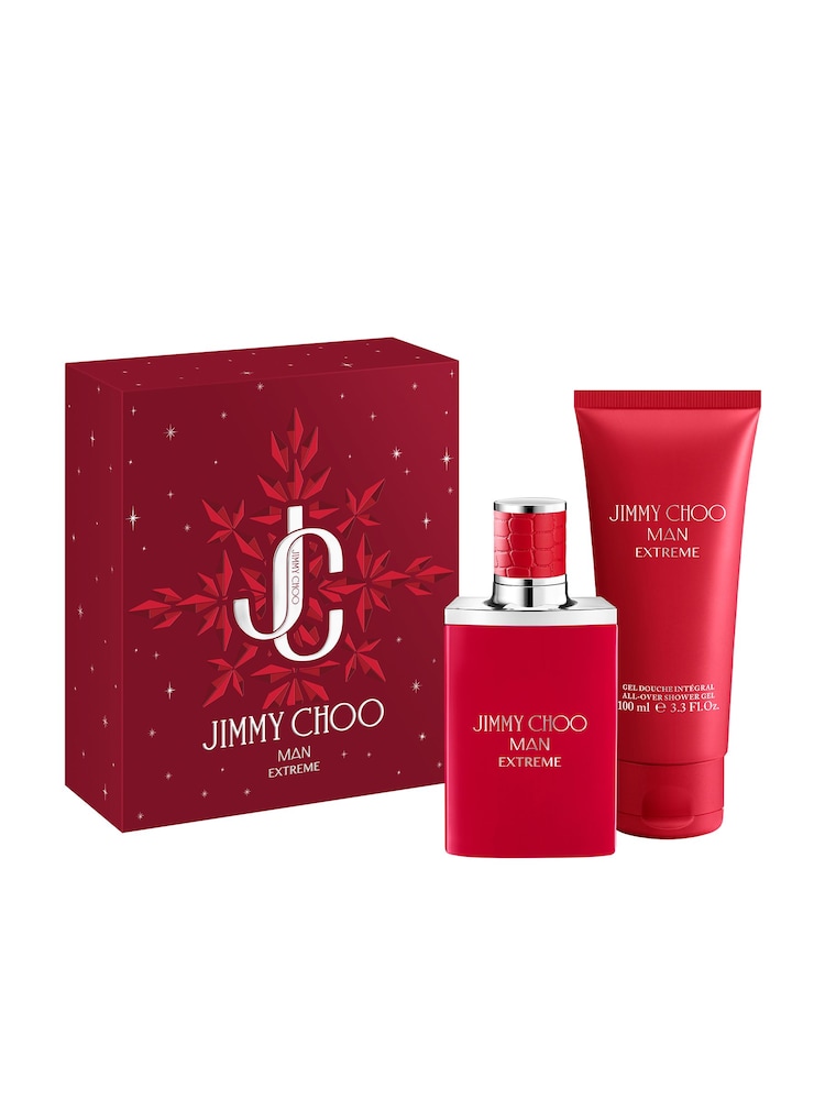 Jimmy Choo Man Extreme Eau de Parfum 50ml & Shower Gel 100ml Gift Set - Image 1 of 6