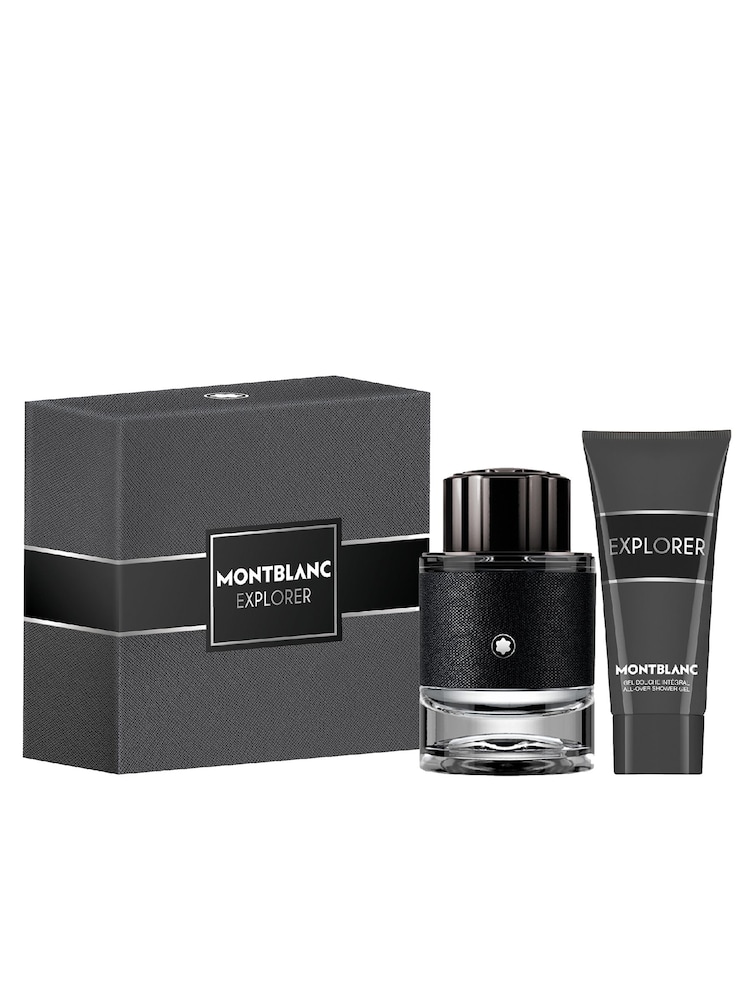 Montblanc Explorer 60ml Eau de Parfum & Shower Gel 100ml Gift Set - Image 1 of 5 Montblanc Explorer 60ml Eau de Parfum & Shower Gel 100ml Gift Set - Image 1 of 5