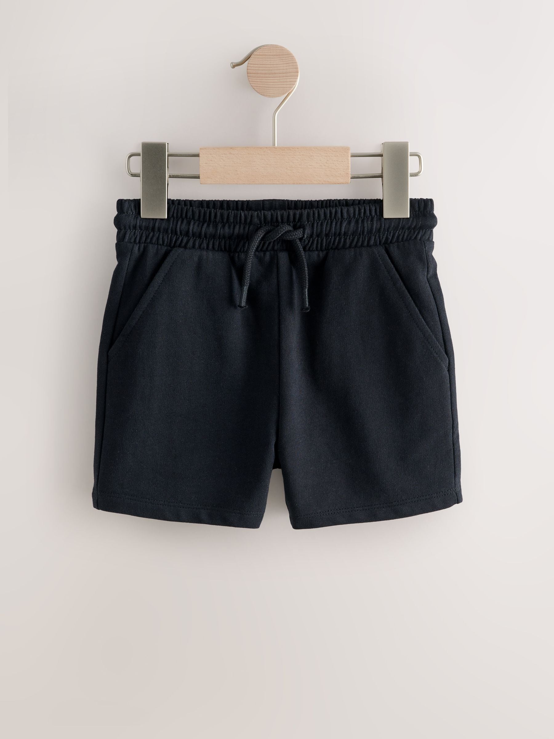 Buy Chocolate Brown/Black/Stone/Grey Jersey Shorts 5 Pack (3mths