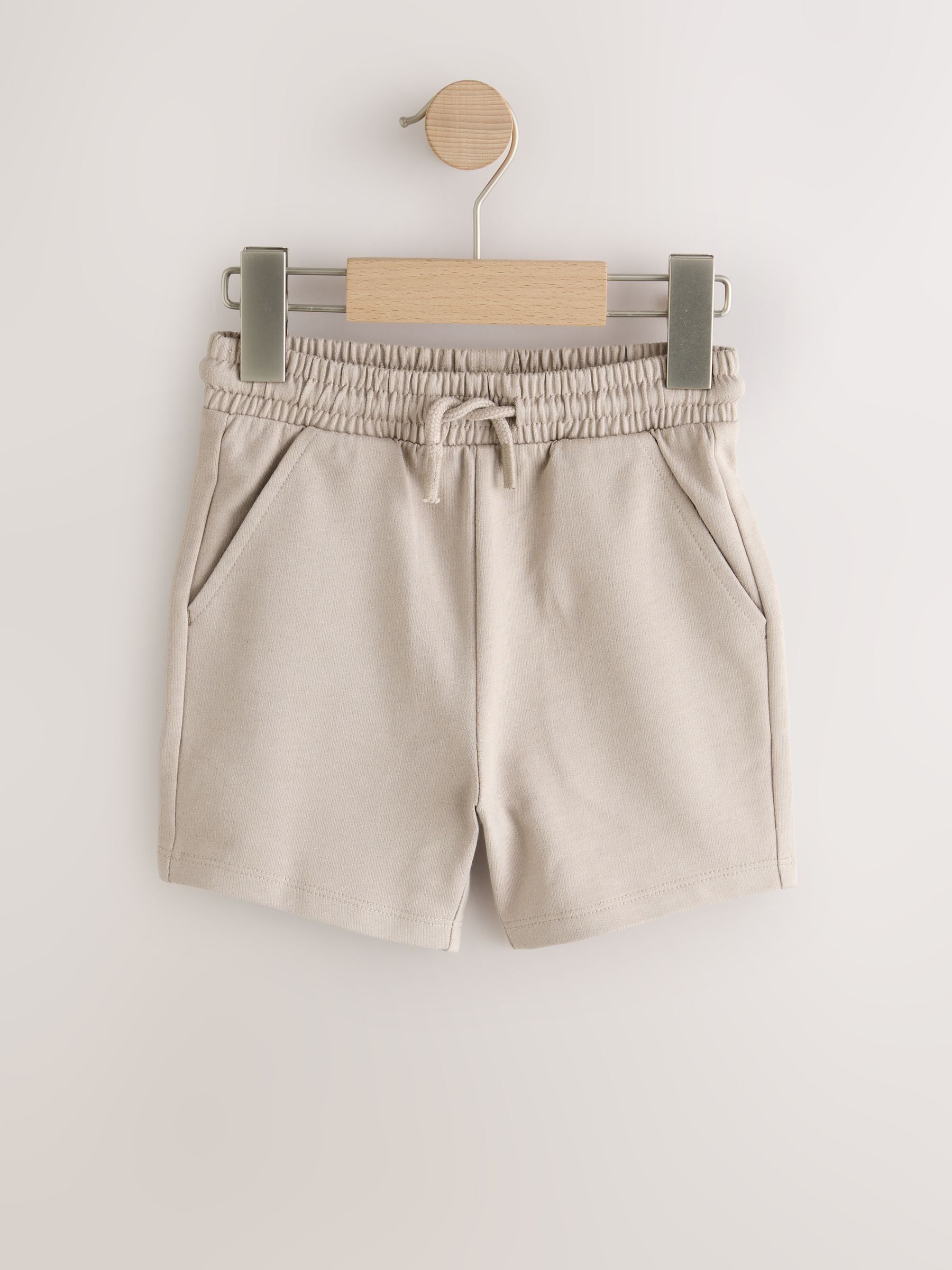 Buy Black/Cement/ Grey Jersey Shorts 3 Pack (3mths-7yrs) from Next USA