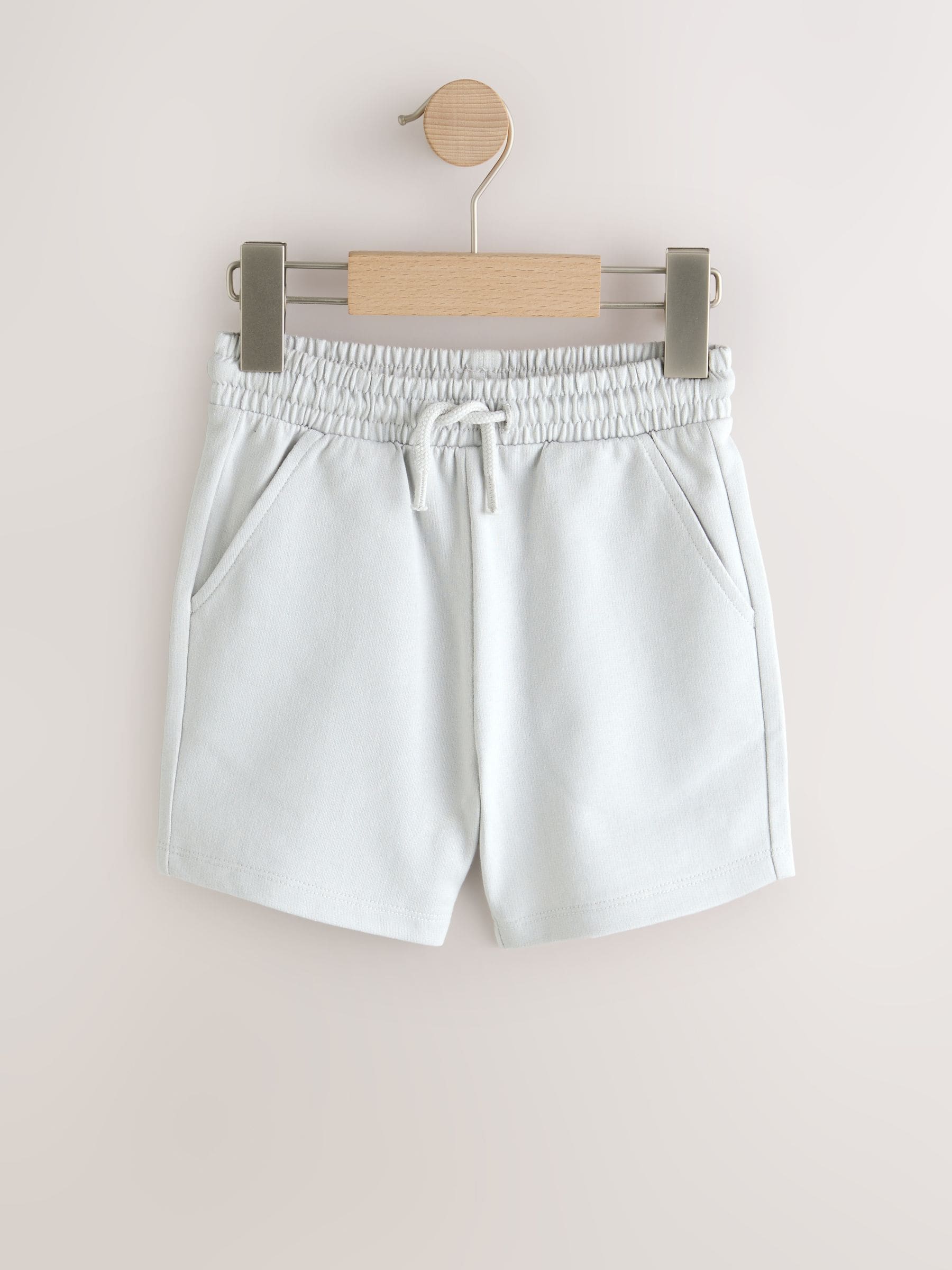 Buy Black/Cement/ Grey Jersey Shorts 3 Pack (3mths-7yrs) from Next USA