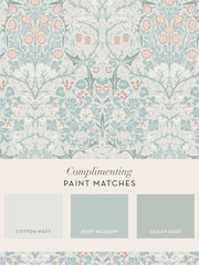 William Morris At Home Meadow Blackthorn A4 Wallpaper Sample - Image 4 of 4