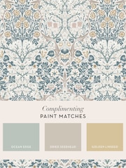 William Morris At Home Daydream Blackthorn 10M Wallpaper - Image 3 of 4