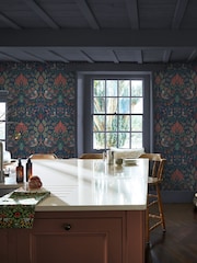 William Morris At Home Midsummer Dove and Rose 10M Wallpaper - Image 3 of 5