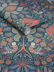 William Morris At Home Midsummer Dove and Rose 10M Wallpaper - Image 5 of 5