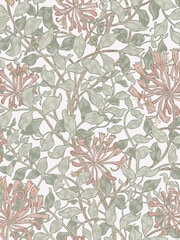 William Morris At Home Maytime Honeysuckle 10M Wallpaper - Image 2 of 4