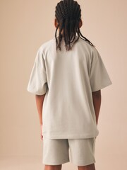 石色 - 索尼克T恤和短裤套装（3-16岁） - 图片3 / 8