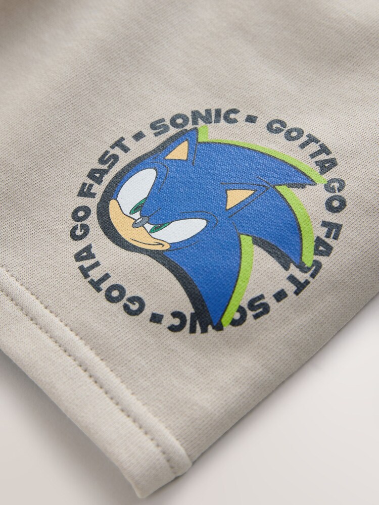 石色 - 索尼克T恤和短裤套装（3-16岁） - 图片8 / 8