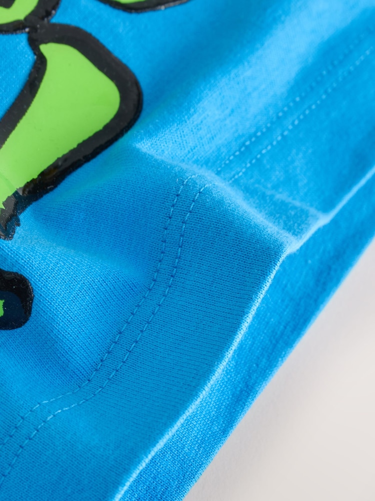 Blue Teenage Mutant Ninja Turtles T-Shirt (3-16yrs) - Image 4 of 4