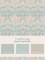 William Morris At Home Lullaby Blue Brother Rabbit 10M Wallpaper - Image 5 of 6
