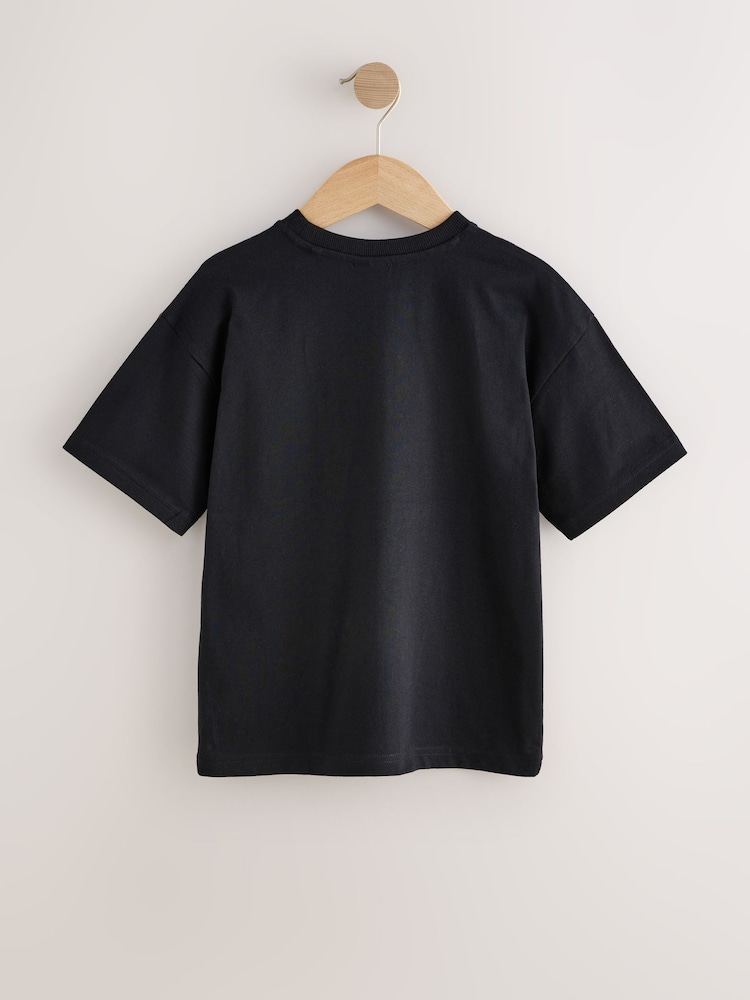 Sort - Mario Gaming T-shirt (3-16år) - Billede 2 af 4 Sort - Mario Gaming T-shirt (3-16år) - Billede 2 af 4