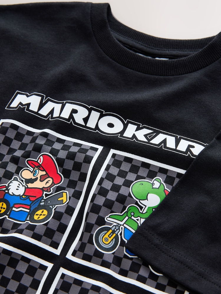 Sort - Mario Gaming T-shirt (3-16år) - Billede 4 af 4 Sort - Mario Gaming T-shirt (3-16år) - Billede 4 af 4