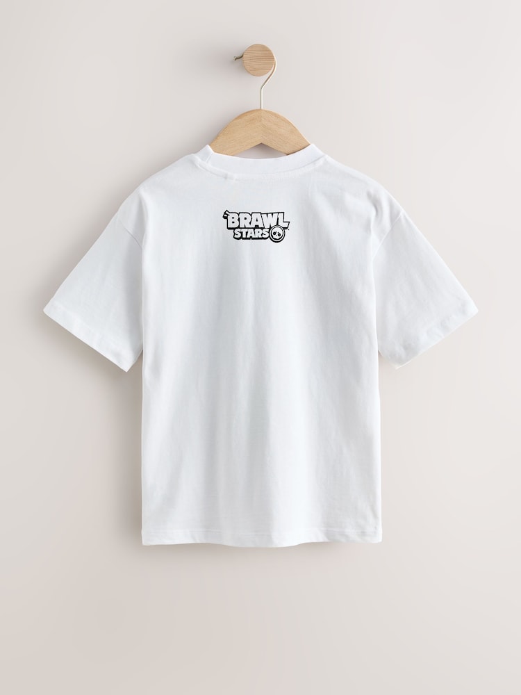 Alb - Brawl Stars T-Shirt (8-16yrs) - Imaginea 2 din 4