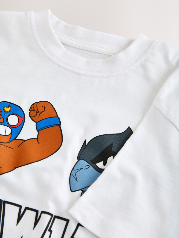 Alb - Brawl Stars T-Shirt (8-16yrs) - Imaginea 4 din 4
