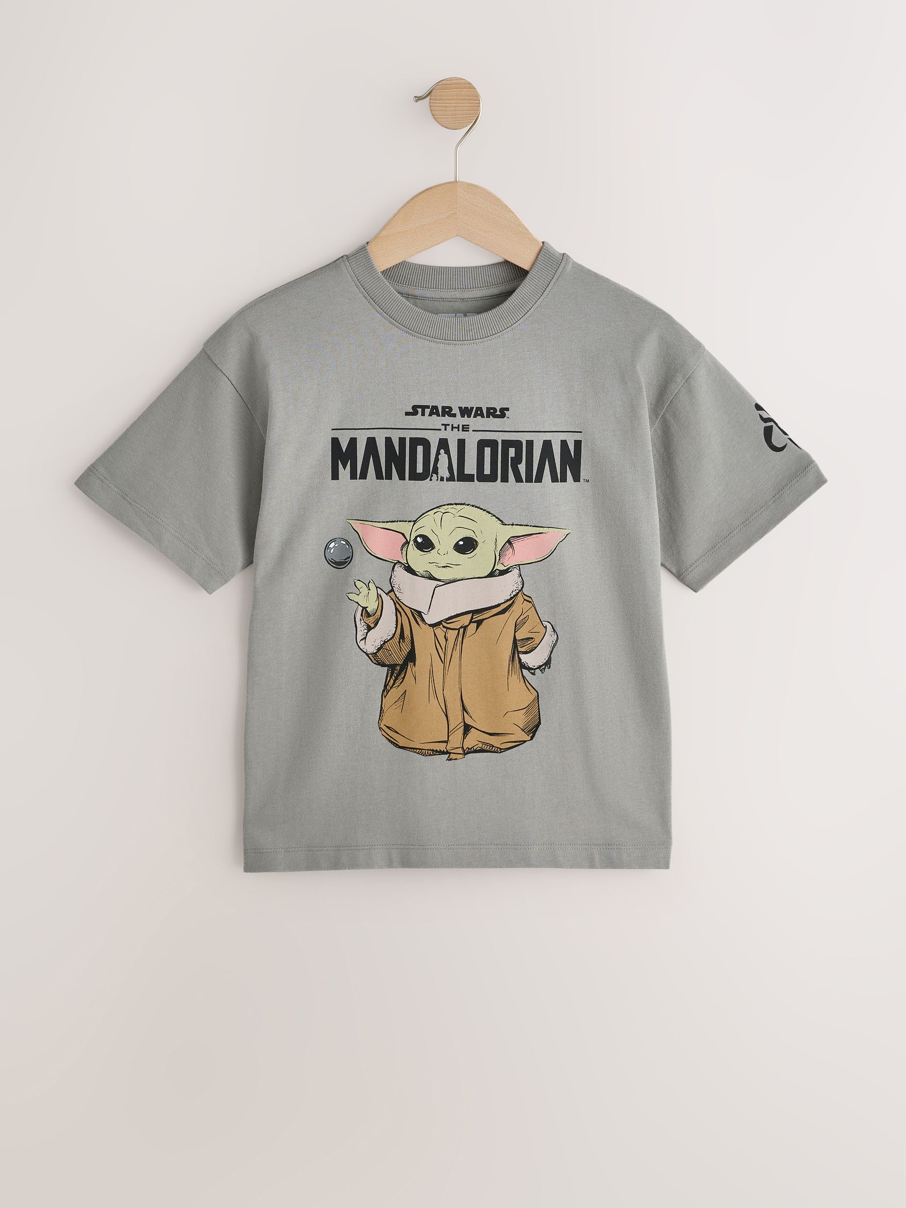 Next：日本 チャコールグレー - Mandalorian 半袖 Tシャツ（3 ～ 16 歳