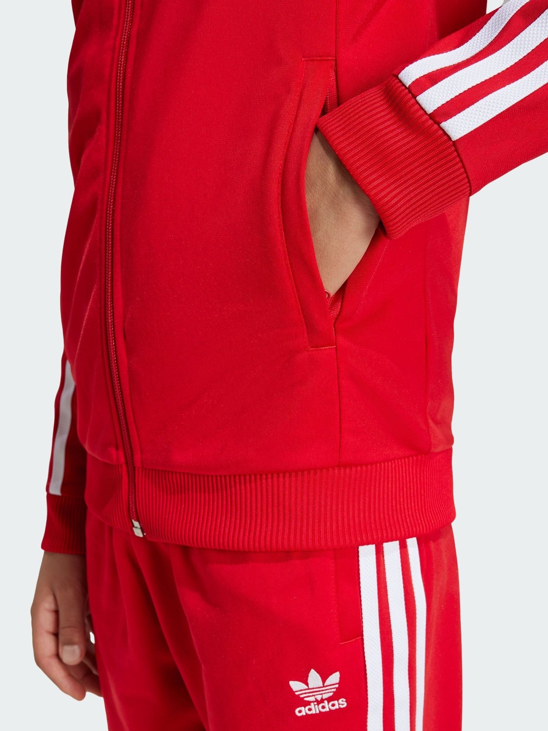 Buy adidas Originals Red Adicolor SST Track Top from the Next UK