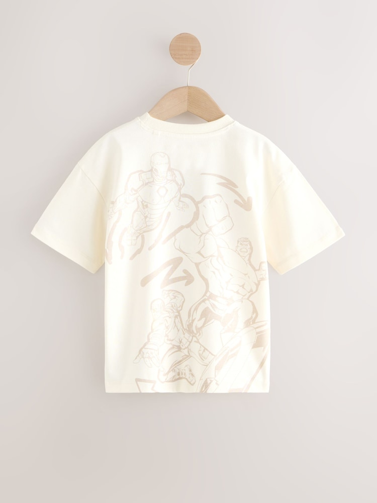 Stone Back Print - Marvel Avengers 短袖 T 恤（3~16 歲） - 圖片 2，共 4