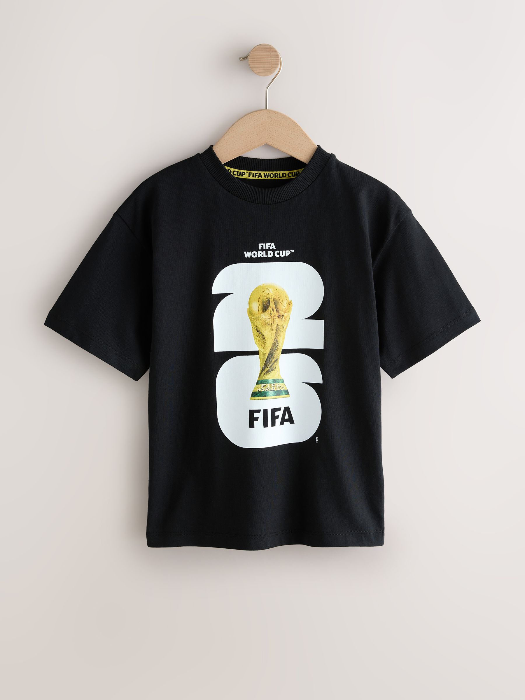 Buy Black FIFA World Cup Short Sleeve T-Shirt (3-16yrs) from Next
