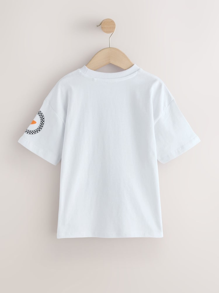Alb - McLaren Short Sleeve T-Shirt (3-16yrs) - Imaginea 2 din 4 Alb - McLaren Short Sleeve T-Shirt (3-16yrs) - Imaginea 2 din 4