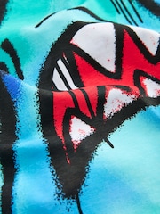 Alb Back Imprimeu - Jaws T-Shirt (3-16yrs) - Imaginea 4 din 4